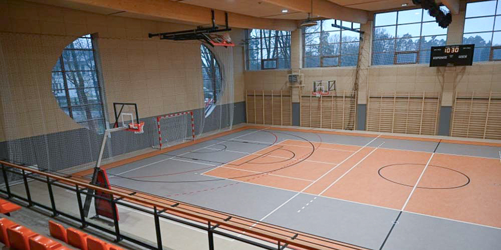 Sala gimnastyczna - Drzewna w Garbatce