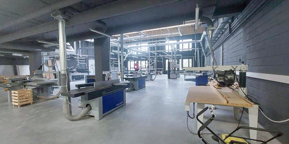 Zespół szkół drzewnych i leśnych w Garbatce - hala