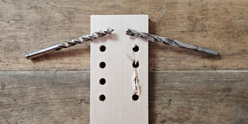 precyzyjne wiercenie w drewnie